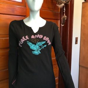 Lucky Brand waffle knit top